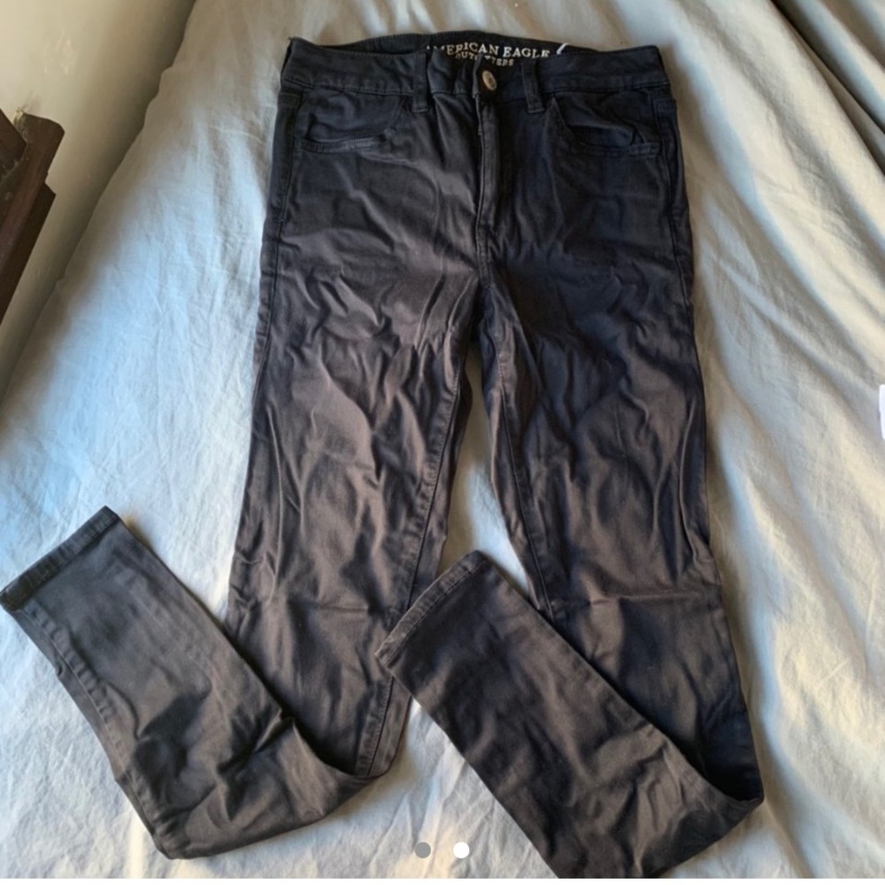 American Eagle Outfitters Women's Black Leggings